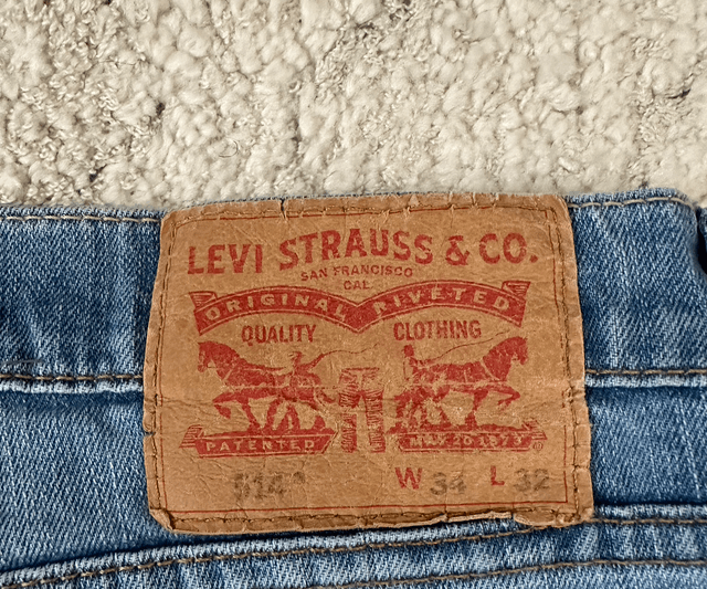 Jeans Levi’s 514 Bleu (Taille L) 