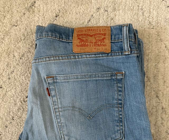 Jeans Levi’s 514 Bleu (Taille L) 