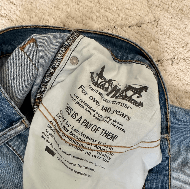 Jeans Levi’s 514 Bleu (Taille L) 